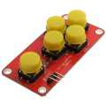 Электронные модули (ARDUINO): Электронный модуль RUICHI AD Keyboard Simulate Five Key