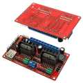   (ARDUINO):   L298N V3 / 4-DC motor driver, 2