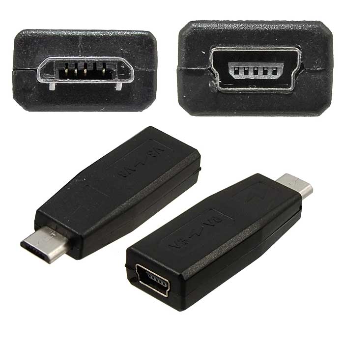  USB RUICHI USB-F Mini to USB-M Micro