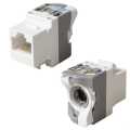  keystone jack:   RUICHI RH-RJ45U5E/180WB