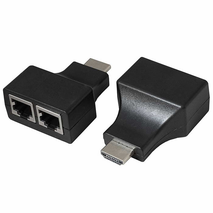  RUICHI HDMI(m)-RJ-45(8P-8C)