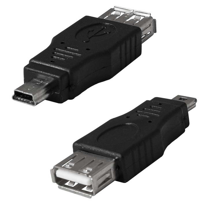  USB RUICHI USB 2.0A(f)-mini USB B(m)