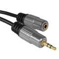  /  : -  RUICHI Stereo 3,5mm M-Stereo 3,5mm FG1.5m, METAL GOLD