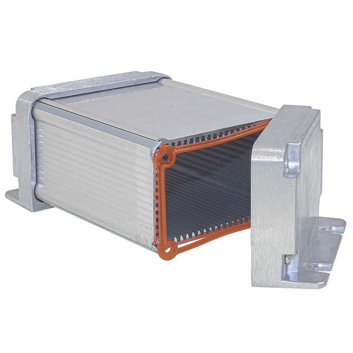 Корпус приборный из алюминиевого профиля с фланцами ZTM-ELECTRO Z35J-1, IP65, 100x88x55 мм