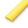 Термоусадка самозатухающая: Трубка термоусадочная неподдерживающая горение RUICHI ТУТнг, 6/3 мм, усадка 2:1, 1 м, полиолефин, желтая
