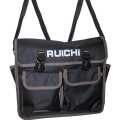 Сумки для инструмента: Сумка для инструмента RUICHI RH-104, 355х100х300 мм, переносная, с плечевым ремнем, полиэстер, коричневая