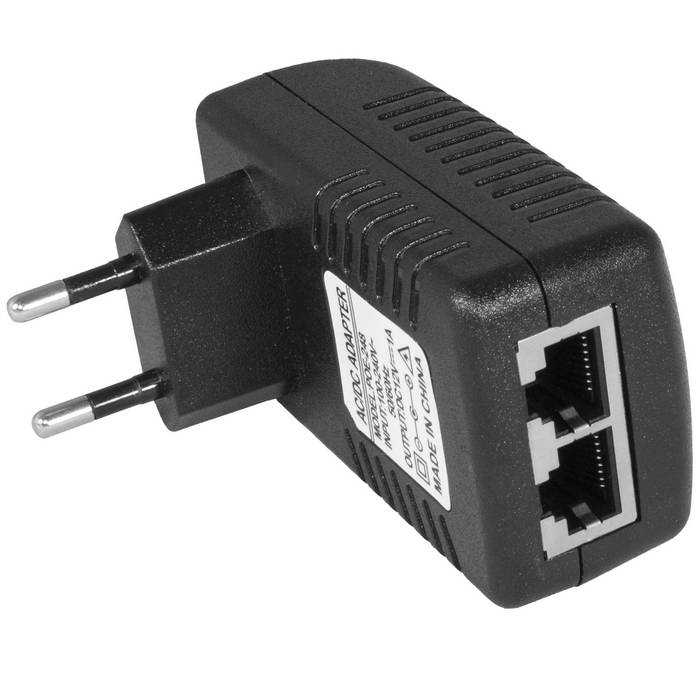 POE-  RUICHI B001, 2 LAN-, 0.5 , 24 , 220 ,  RJ45