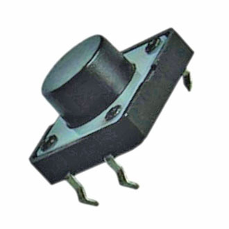 Тактовая кнопка RUICHI KAN1211-0801B, 12x12x8 мм, OFF-(ON), 50 мА, 12 В, 100 мОм