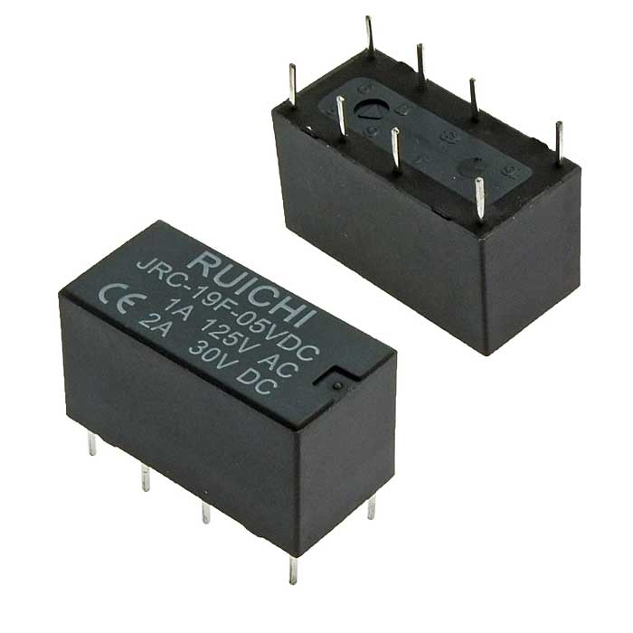   RUICHI 4078 5VDC 2A, DPDT