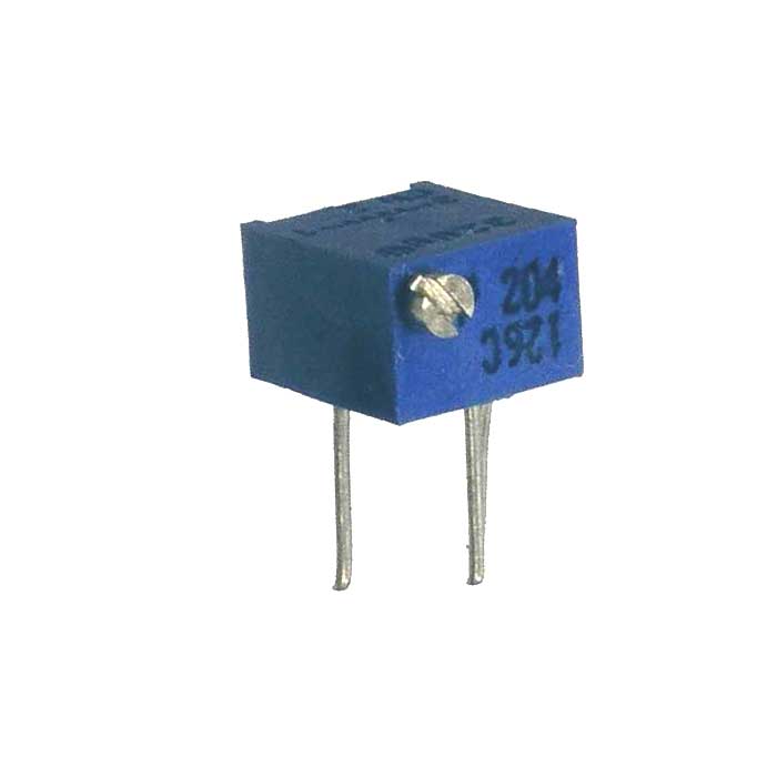 Подстроечный резистор RUICHI 3266P 20K, 12 оборотов Подстроечный резистор RUICHI 3266P 20K, 12 оборотов