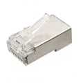 Сетевые разъёмы RJ: Разъём RJ RUICHI RJ45 (TP-8P8C) STP, 1 гнездо