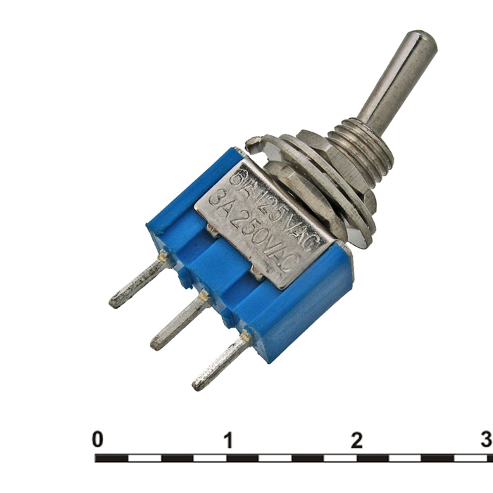  RUICHI MTS-102-A2, ON-ON, SPDT, 3 , 250 , 20 ,   6 , 3 