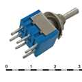 :  RUICHI MTS-202-A2, ON-ON, DPDT, 3 , 250 , 20 ,   6 , 6 