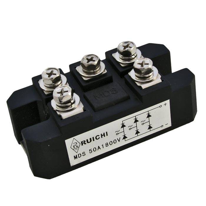 Диодный мост выпрямительный RUICHI MDS, 50 A, 1800 В