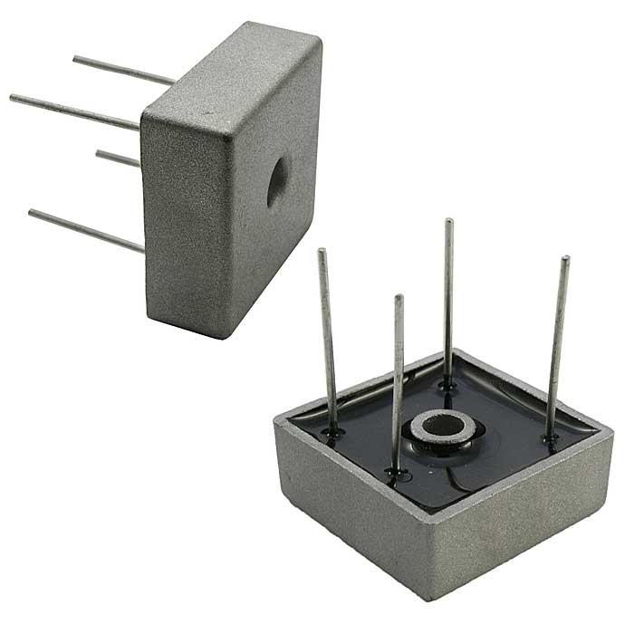 Диодный мост RUICHI KBPC3510W, 35 A, 1000 В Диодный мост RUICHI KBPC3510W, 35 A, 1000 В