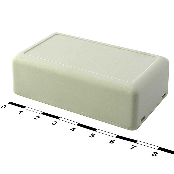 Корпус для РЭА негерметичный пластиковый RUICHI 20-33, 70x40x23 мм, настольный