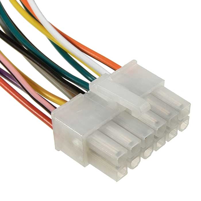    ()  Mini-Fit RUICHI 2x6, AWG20, 0,3 