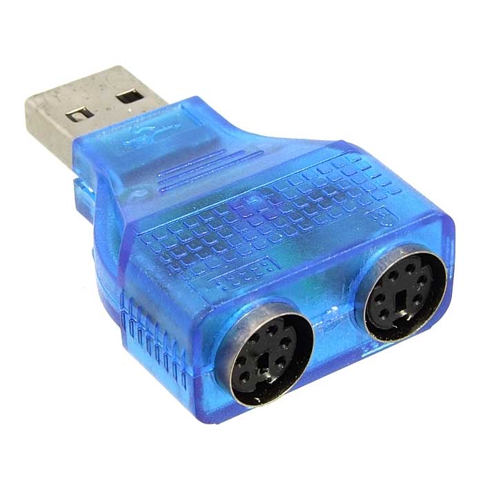   RUICHI USB to 2*PS/2, 