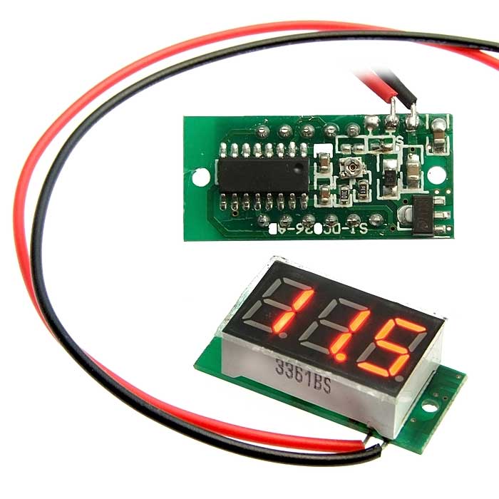  RUICHI 3-Digit module  LED (4.5-30V), 